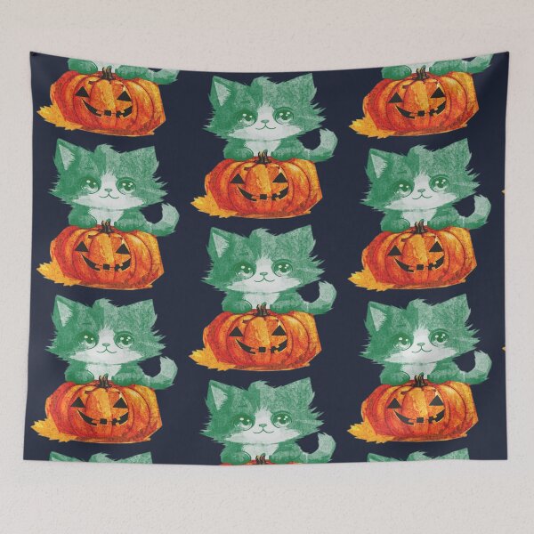 Item preview, Cat With A Pumpkin designed and sold by kinpirks.