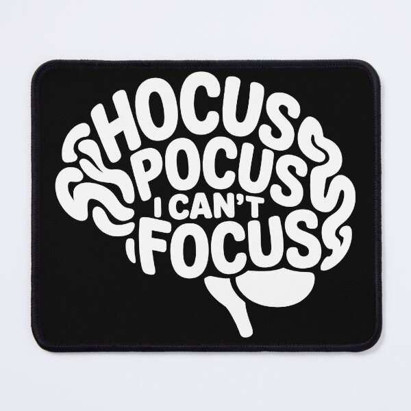 Item preview, ADHD Brain - Hocus Pocus I Can’t Focus  designed and sold by Kaurisdigital.