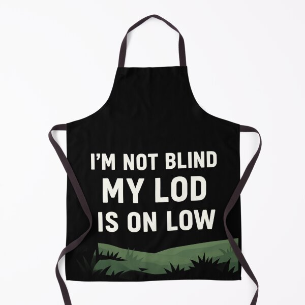 Item preview, I’m Not Blind, My LOD Is On Low – Gamer Humor T-Shirt designed and sold by Mythborn Saga.