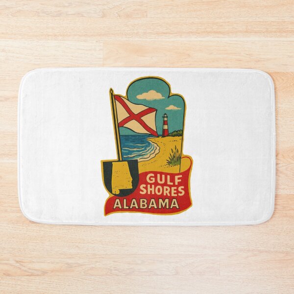 Item preview, Gulf Shores Alabama Decal designed and sold by Decal Mania.