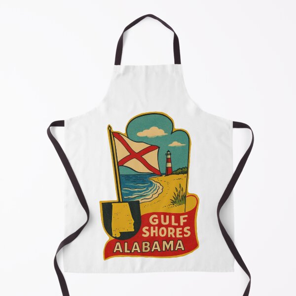 Item preview, Gulf Shores Alabama Decal designed and sold by Decal Mania.