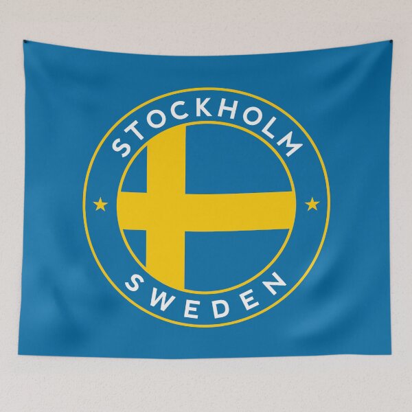 Item preview, Badge of Stockholm Sweden designed and sold by almadigitalarts.