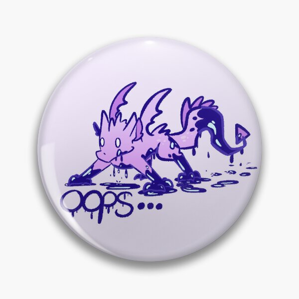 Item preview, Oops Dragon designed and sold by MiriMyths.