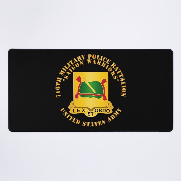 Item preview, Army - 716th Military Police Battalion - Saigon Warriors - DUI X 300 designed and sold by Military Insignia Products.