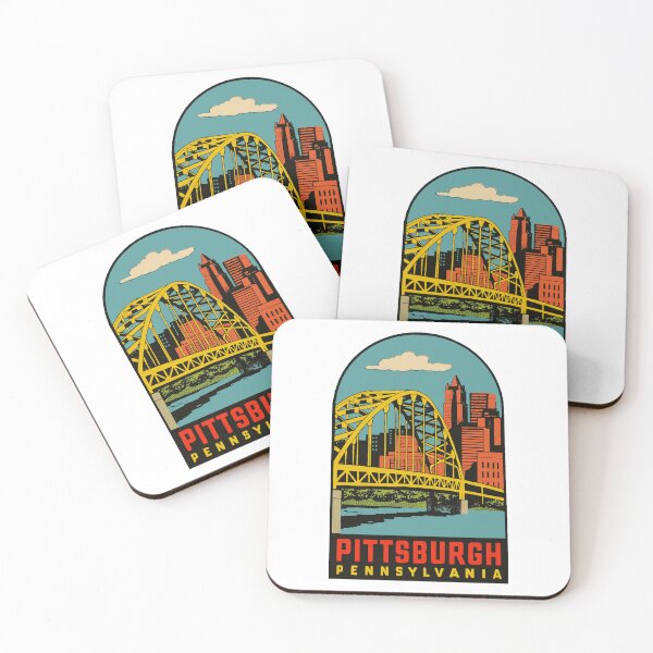 Item preview, Pittsburgh Vintage Style Decal designed and sold by Decal Mania.