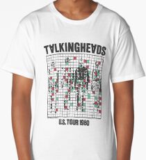 talking heads inspired tour tee Long T-Shirt