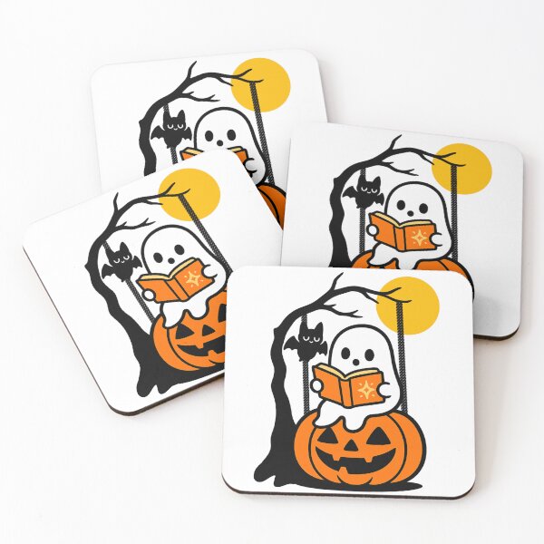 Item preview, Hanging ghost Halloween Costume Ghost Reading Book  designed and sold by Sasikharn.