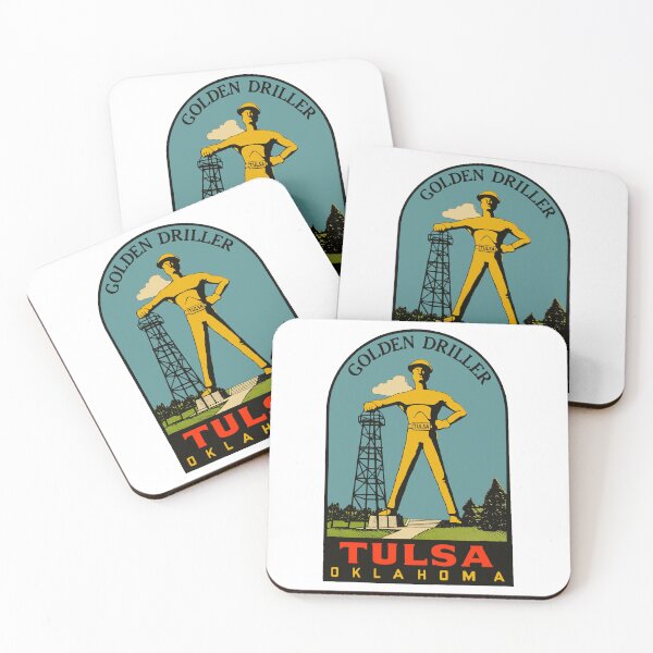 Item preview, Tulsa Vintage Style Decal designed and sold by Decal Mania.