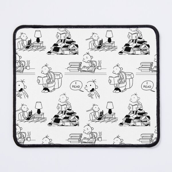 Item preview, Diary of a Wimpy Kid I LOVE READING seamless pattern designed and sold by cheapfan.