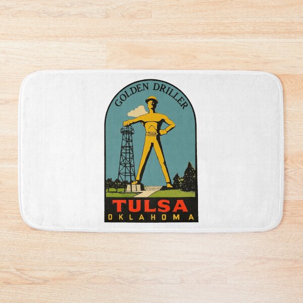 Item preview, Tulsa Vintage Style Decal designed and sold by Decal Mania.
