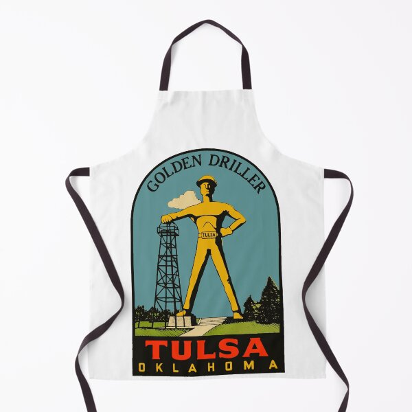Item preview, Tulsa Vintage Style Decal designed and sold by Decal Mania.
