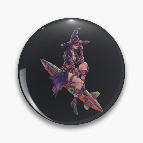 Item preview, Space Witch Rocket Ride designed and sold by Zakrytos ★★★★★.