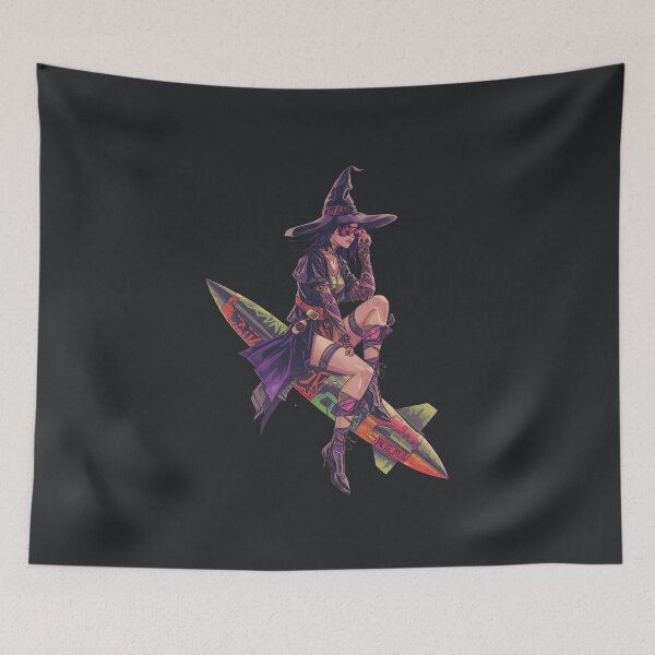 Item preview, Space Witch Rocket Ride designed and sold by Zakrytos ★★★★★.