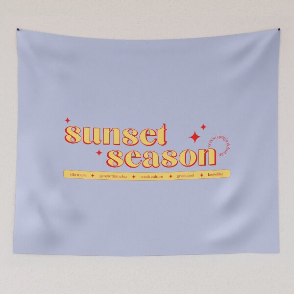 Item preview, Sunset Season Conan Gray designed and sold by DhriegoStudio.