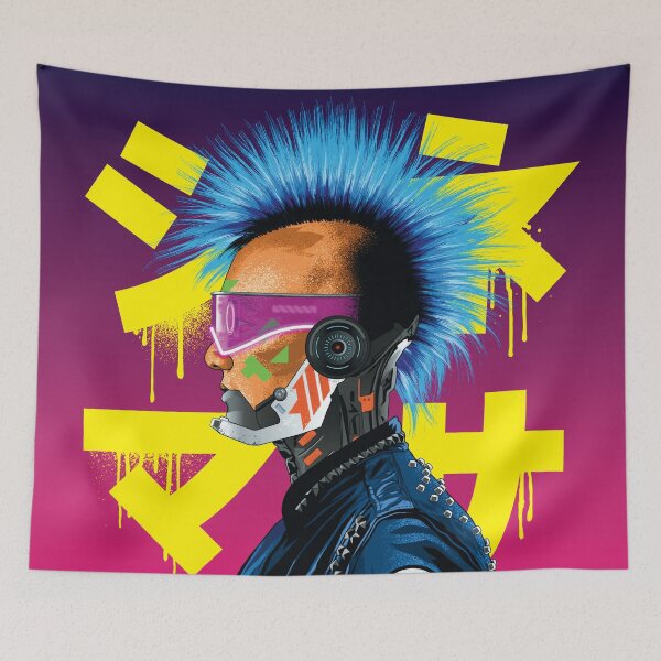 Item preview, Digital Punk // An extraordinary collection of exceptional quality original hand crafted digital art work designed and sold by Global-Artists.