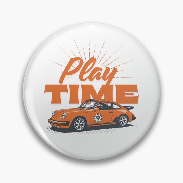 Item preview, Play Time 911 Design | Sportive Vintage Orange designed and sold by Fuel-Shirts.