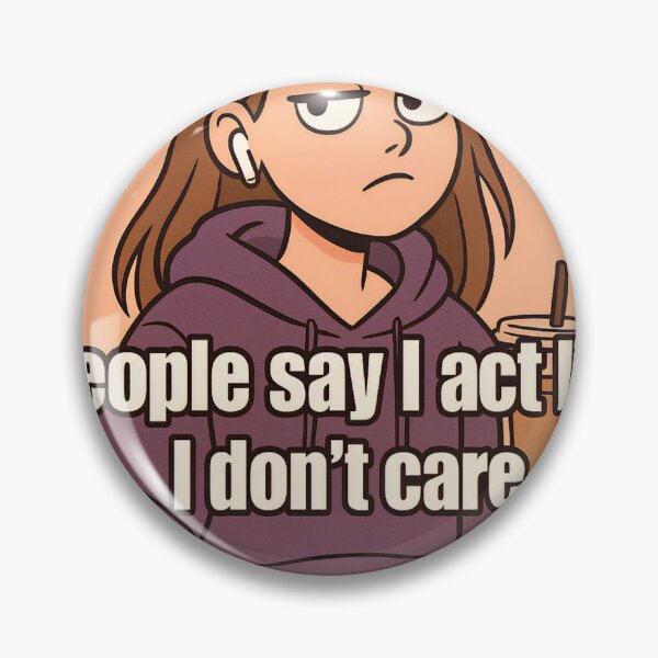 Artikelvorschau, „Lustiges Shirt mit sarkastischem Zitat – I Don’t Care Meme Aesthetic“ entworfen und verkauft von ReyDeLaCalle.