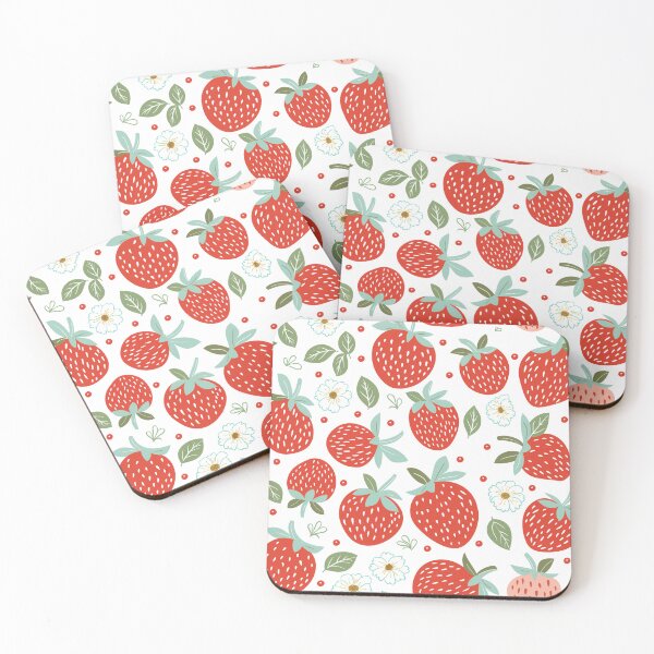 Item preview, Floral Strawberries designed and sold by MemeHodlr.