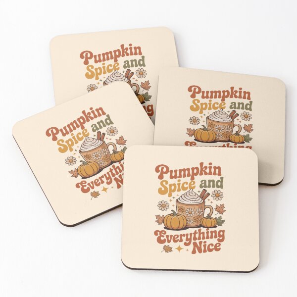 Item preview, Retro Pumpkin Spice Everything Nice designed and sold by FirsttMeUp.
