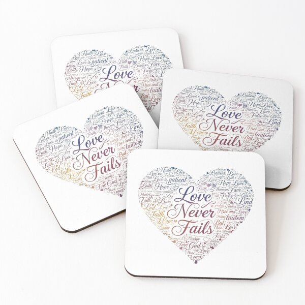 Item preview, Love Never Fails designed and sold by allgrabs.