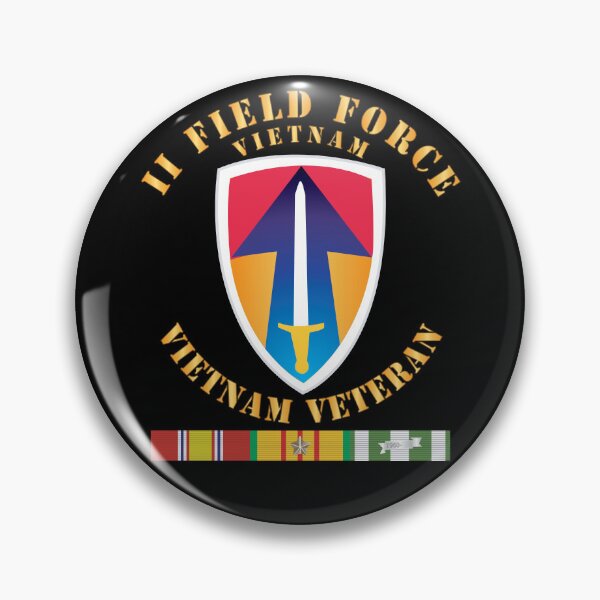 Artikelvorschau, Armee – II. Feldtruppe mit SVC-Bändern, 300 Stück entworfen und verkauft von Military Insignia Products.