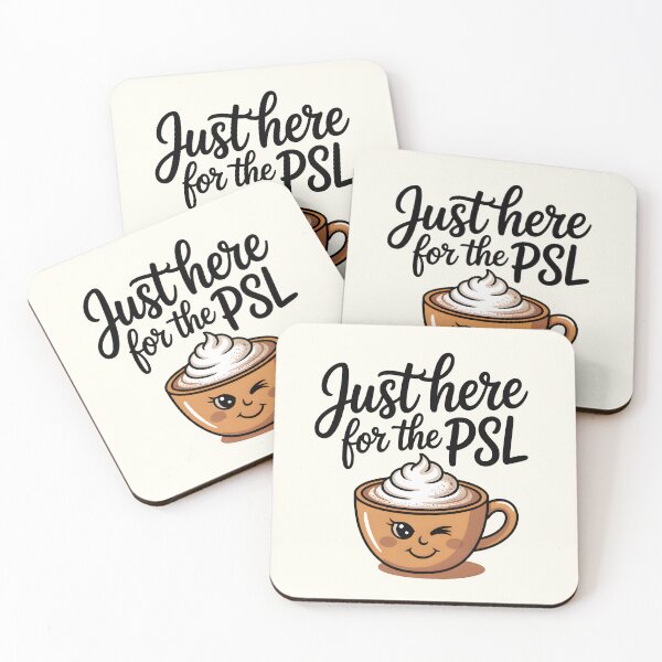 Item preview, Justo aquí para el PSL - Diseño moderno con sabor a calabaza y especias designed and sold by Jollys-ArtShop.