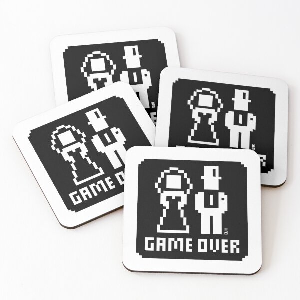 Item preview, Game Over (Wedding / Stag Party / Hen Night / Pixel / NEG B) designed and sold by MrFaulbaum.