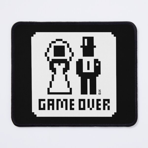 Item preview, Game Over (Wedding / Stag Party / Hen Night / Pixel / NEG W) designed and sold by MrFaulbaum.
