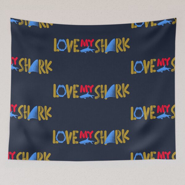 Item preview, Love My Shark designed and sold by barmalisiRTB.