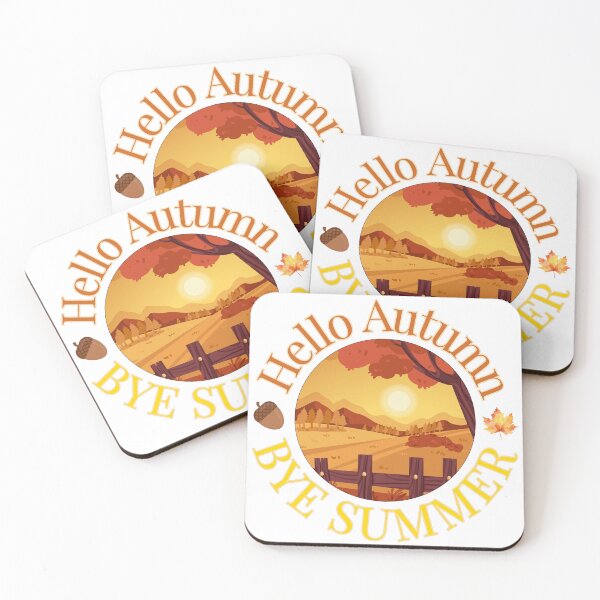 Item preview, Hello Autumn Bye Summer designed and sold by BeBetterPeople.