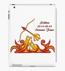 Sternzeichen Schütze iPad-Hülle & Klebefolie