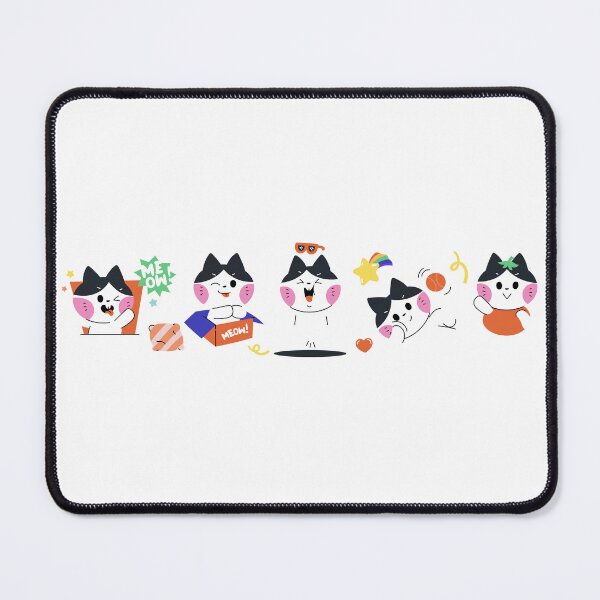 Item preview, Funny Cat Three Cat Moon 3 Wolfs Cute designed and sold by STMEDIADESIGN.