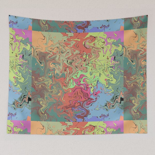Item preview, Fall Abstract pattern designed and sold by Lines-dots.