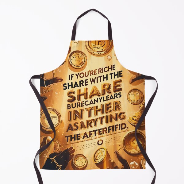 Item preview, If You Are Rich – Share with the Poor | Inspirational Quote about Life and Death designed and sold by RAKO13.