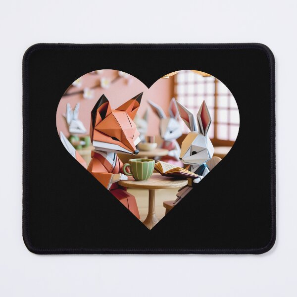 Item preview, Origami Love Café designed and sold by DreamVibeShirt.