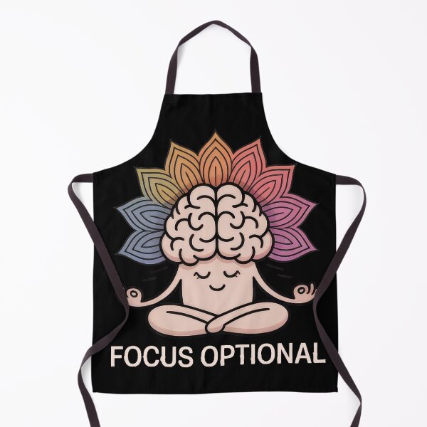 Item preview, ADHD Brain - Focus Optional   designed and sold by Kaurisdigital.