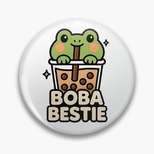 Item preview, Rana linda, té Boba, Boba Bestie designed and sold by SnapLabDesigns.