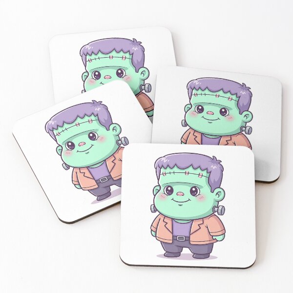 Item preview, Cute Kawaii Frankenstein's Monster designed and sold by istoriadesign.