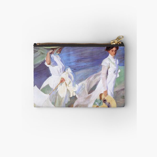 Item preview, Joaquin Sorolla Women Walking on the Beach Impressionist Painting designed and sold by antiqueart.