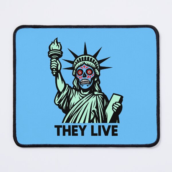 Item preview, They Live Statue of Liberty designed and sold by ArtFactoryAI.