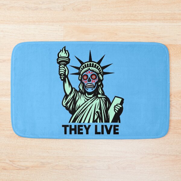 Item preview, They Live Statue of Liberty designed and sold by ArtFactoryAI.
