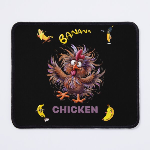 Item preview, Chicken Banana – Funky Funny Cartoon Tee designed and sold by WonderMix.