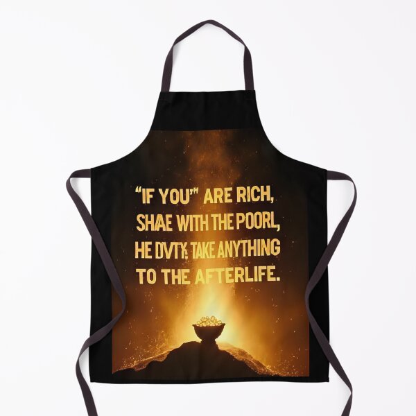 Item preview, If You Are Rich – Share with the Poor | Inspirational Quote about Life and Death designed and sold by RAKO13.