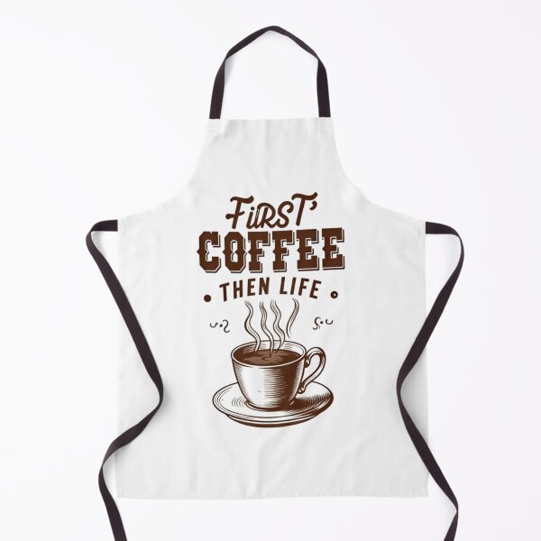 Item preview, First Coffee Then Life designed and sold by Lyneora.