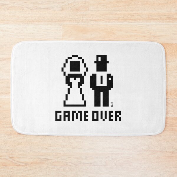 Item preview, Game Over (Wedding / Stag Party / Hen Night / Pixel / Bold / B) designed and sold by MrFaulbaum.