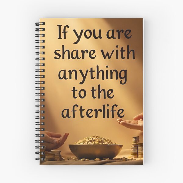 Item preview, If You Are Rich – Share with the Poor | Inspirational Quote about Life and Death designed and sold by RAKO13.