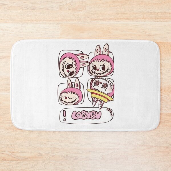 Item preview, Stickers mignons Labubu en costume de lapin designed and sold by MeowLoka ⭐⭐⭐⭐.