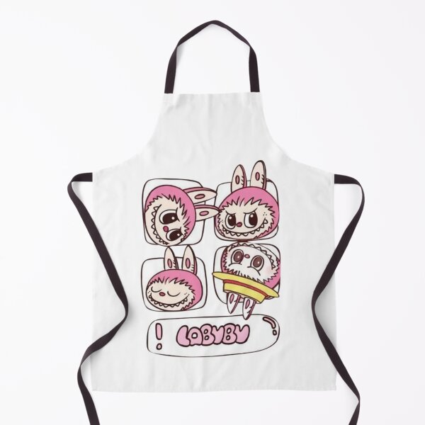 Item preview, Stickers mignons Labubu en costume de lapin designed and sold by MeowLoka ⭐⭐⭐⭐.