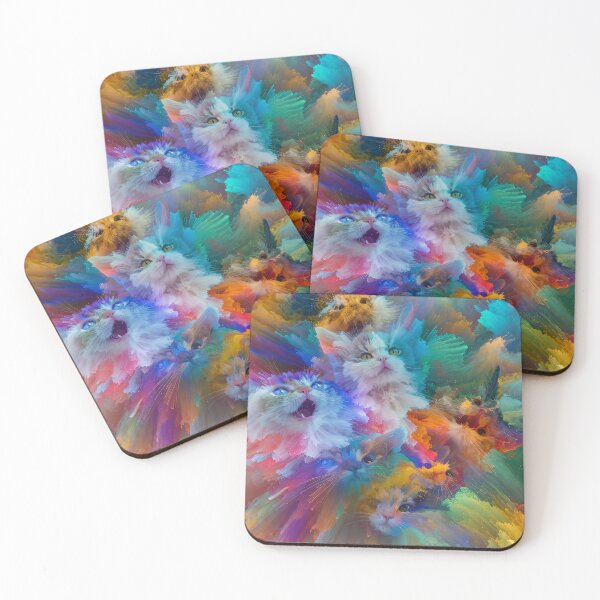 Item preview, CATastrophic Color Burst Cats designed and sold by KeeganCreations.