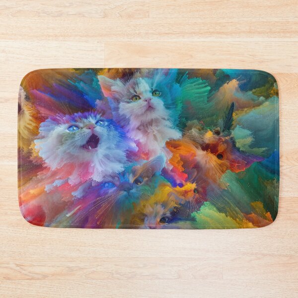 Item preview, CATastrophic Color Burst Cats designed and sold by KeeganCreations.